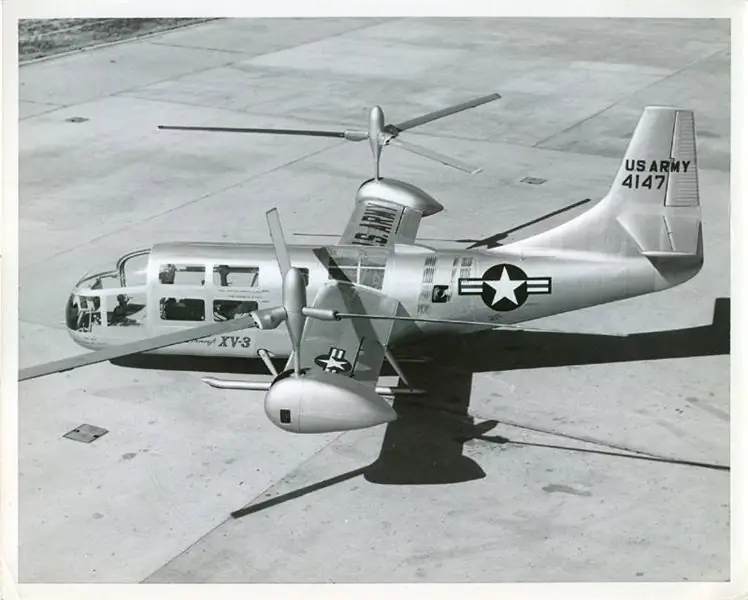 Tiltrotor experimental Bell XV-3