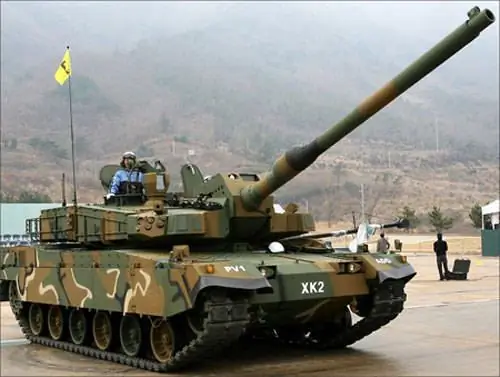 Korean MBT XK2 Black Panther - aplikace pro vedení