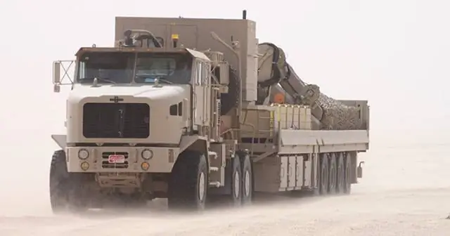 MLRS amb llançador de bressol múltiple JDS d'alta potència de foc únic (EAU)