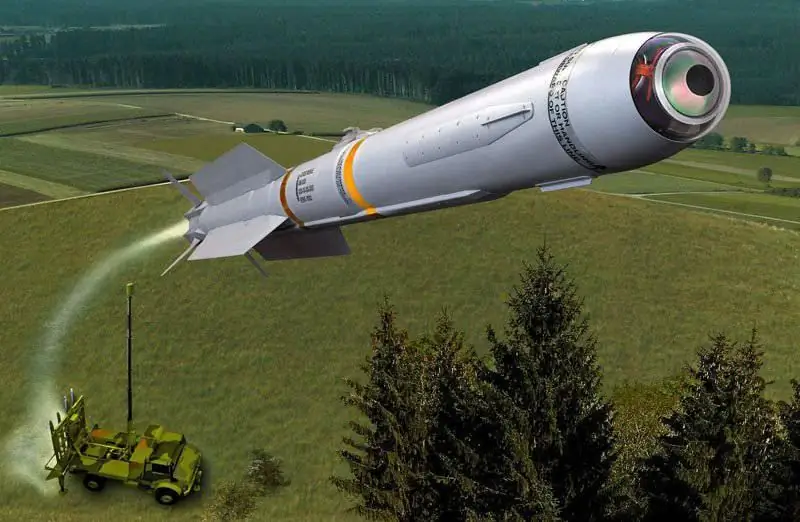 IRIS-T SLS нисэх онгоцны эсрэг пуужингийн систем