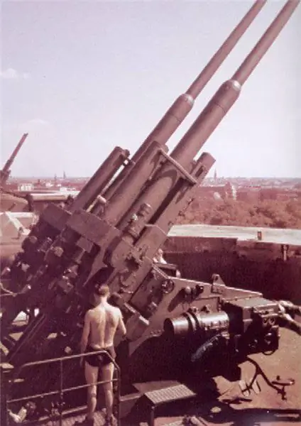 FlaK 42 Zwilling 128mm twin anti-aircraft gun